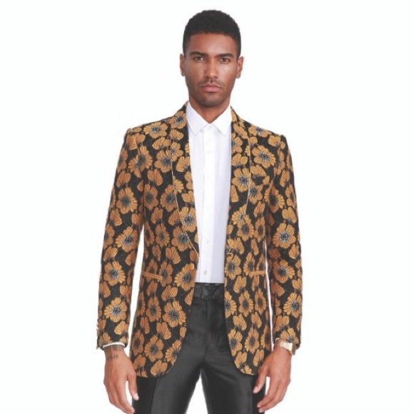 Men’s Sunflower Blazer 🌻